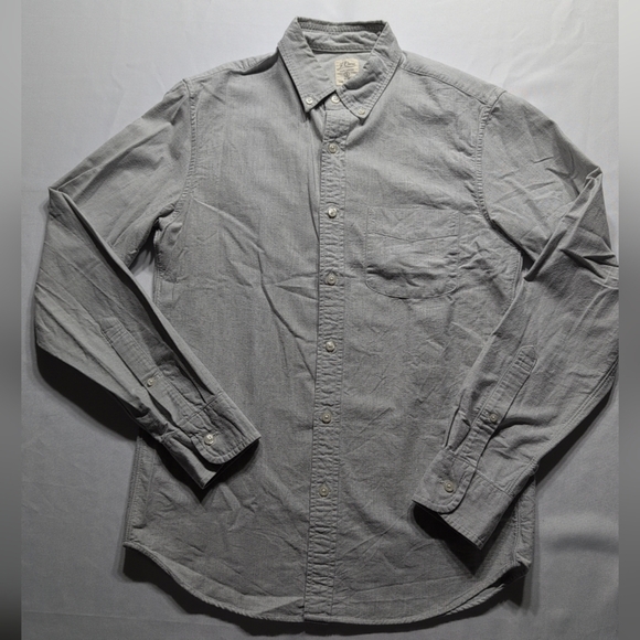 J. Crew Gray Men's Shirt - Picture 1 of 7